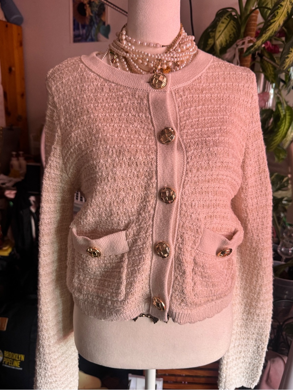 Jessica Simpson Cream Cardigan